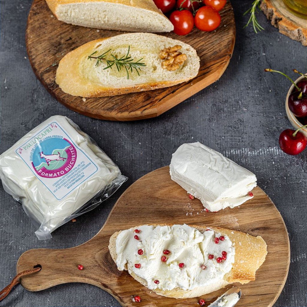 Buchette - Queijo de Massa Lactica  de Leite de Cabra e Vaca -  peça 280G - Serra das Antas