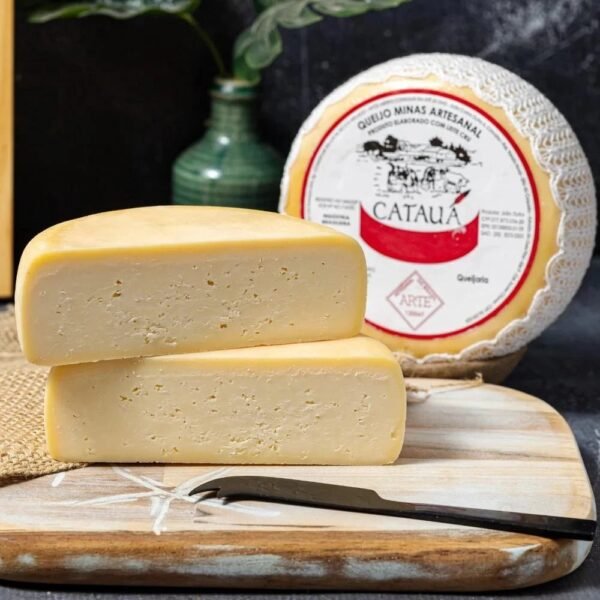 Queijo Minas Artesanal Catauá 400g – Queijo Meia Cura